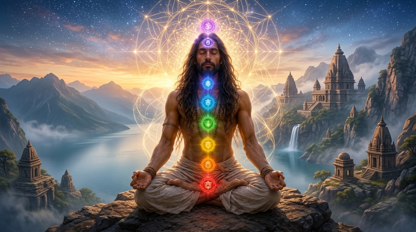 Kayakalpa meditation, 7 chakras and vital energy in sacred nature